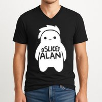 A Slice Of Alan V-Neck T-Shirt