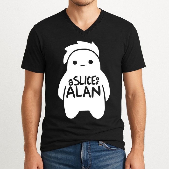 A Slice Of Alan V-Neck T-Shirt