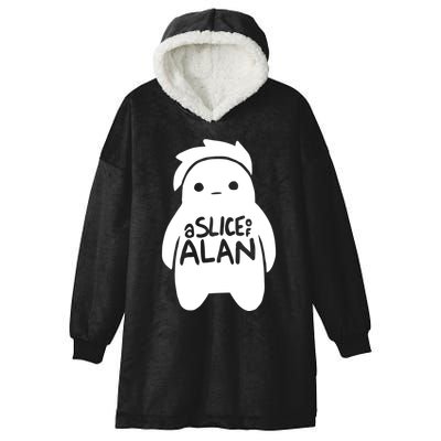 A Slice Of Alan Hooded Wearable Blanket