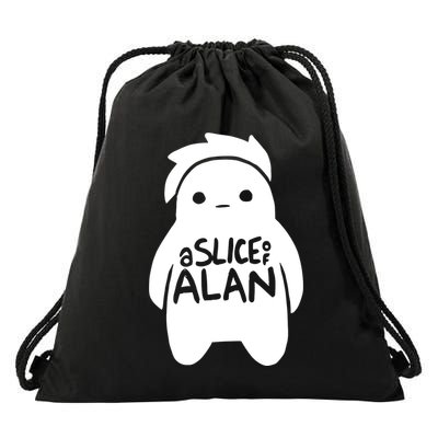 A Slice Of Alan Drawstring Bag