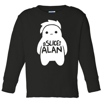 A Slice Of Alan Toddler Long Sleeve Shirt