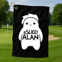 A Slice Of Alan Golf Towel