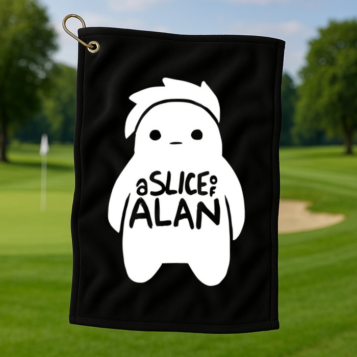 A Slice Of Alan Golf Towel