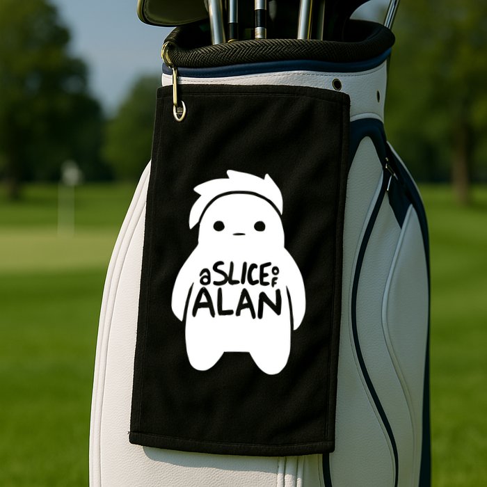 A Slice Of Alan Golf Towel