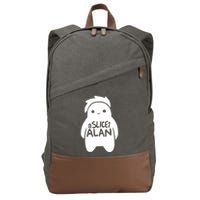 A Slice Of Alan Cotton Canvas Backpack