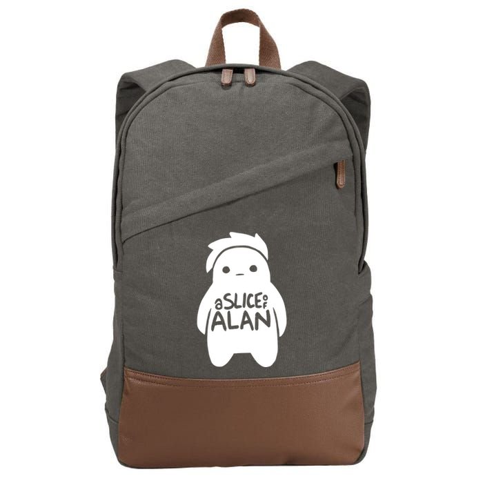 A Slice Of Alan Cotton Canvas Backpack