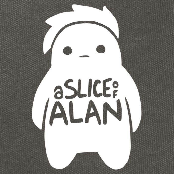 A Slice Of Alan Cotton Canvas Backpack