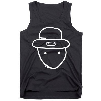 Amateur Sketch Of Mobile Alabama Leprechaun Stpatricks Day Tank Top