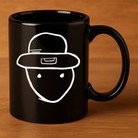 Amateur Sketch Of Mobile Alabama Leprechaun Stpatricks Day 11oz C Handle Ceramic Mug