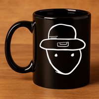 Amateur Sketch Of Mobile Alabama Leprechaun Stpatricks Day 11oz C Handle Ceramic Mug