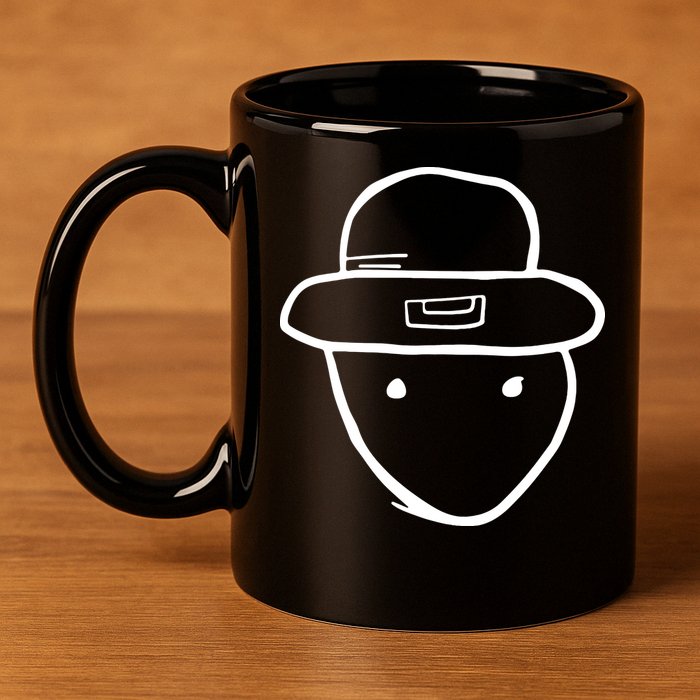 Amateur Sketch Of Mobile Alabama Leprechaun Stpatricks Day 11oz C Handle Ceramic Mug
