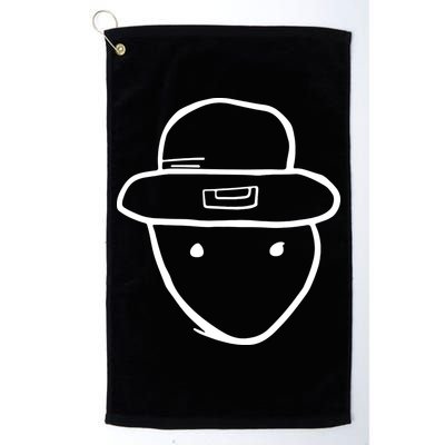 Amateur Sketch Of Mobile Alabama Leprechaun Stpatricks Day Golf Towel