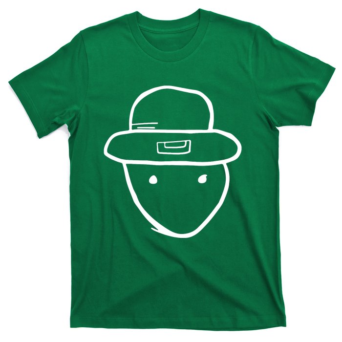 Amateur Sketch Of Mobile Alabama Leprechaun Stpatricks Day T-Shirt