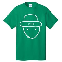 Amateur Sketch Of Mobile Alabama Leprechaun Stpatricks Day Tall T-Shirt