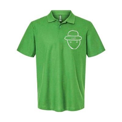 Amateur Sketch Of Mobile Alabama Leprechaun Stpatricks Day Softstyle Adult Sport Polo