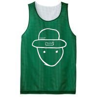 Amateur Sketch Of Mobile Alabama Leprechaun Stpatricks Day Mesh Reversible Basketball Jersey Tank