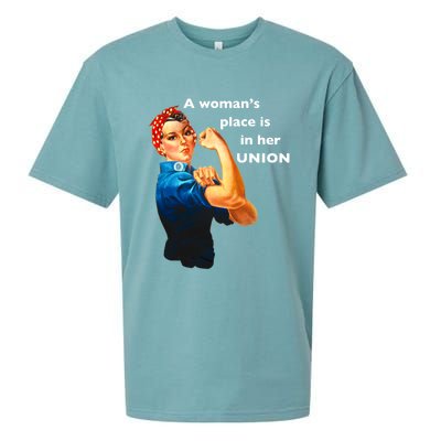 A S Place Is In Her Union Gift Sueded Cloud Jersey T-Shirt