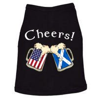 American Scottish Patriot US Flag Beer Drinks Scotland Grown Doggie Tank