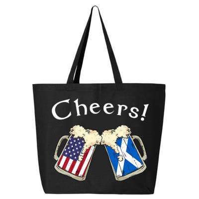 American Scottish Patriot US Flag Beer Drinks Scotland Grown 25L Jumbo Tote