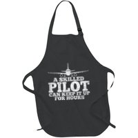 A Skilled Pilot Can Keep It Up For Hours Full-Length Apron With Pockets