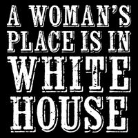 A S Place Is In The White House President Gift City Backpack