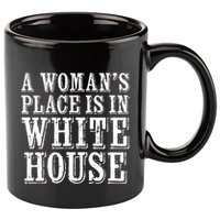 A S Place Is In The White House President Gift 11oz C Handle Ceramic Mug