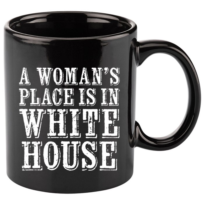 A S Place Is In The White House President Gift 11oz C Handle Ceramic Mug