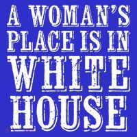 A S Place Is In The White House President Gift 16 in Basic Backpack