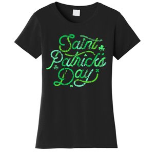 Awesome Saint Patrick's Day Irish Shamrock Women Women's T-Shirt