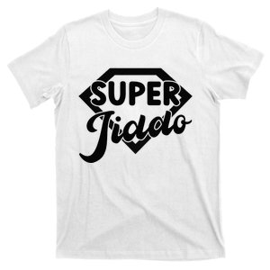 Arab Superhero Pop Funny Arab Grandpa Super Jiddo T-Shirt