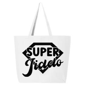 Arab Superhero Pop Funny Arab Grandpa Super Jiddo 25L Jumbo Tote