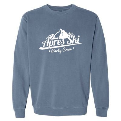 Apres Ski Party Crew Garment-Dyed Sweatshirt