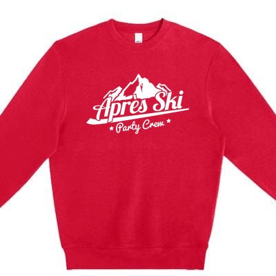 Apres Ski Party Crew Premium Crewneck Sweatshirt