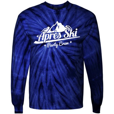 Apres Ski Party Crew Tie-Dye Long Sleeve Shirt