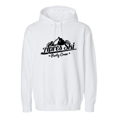 Apres Ski Party Crew Garment-Dyed Fleece Hoodie