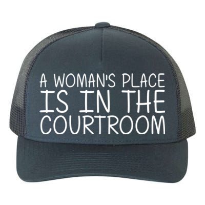 A 'S Place Is In The Courtroom Funny Lawyer Gift Idea Gift Yupoong Adult 5-Panel Trucker Hat