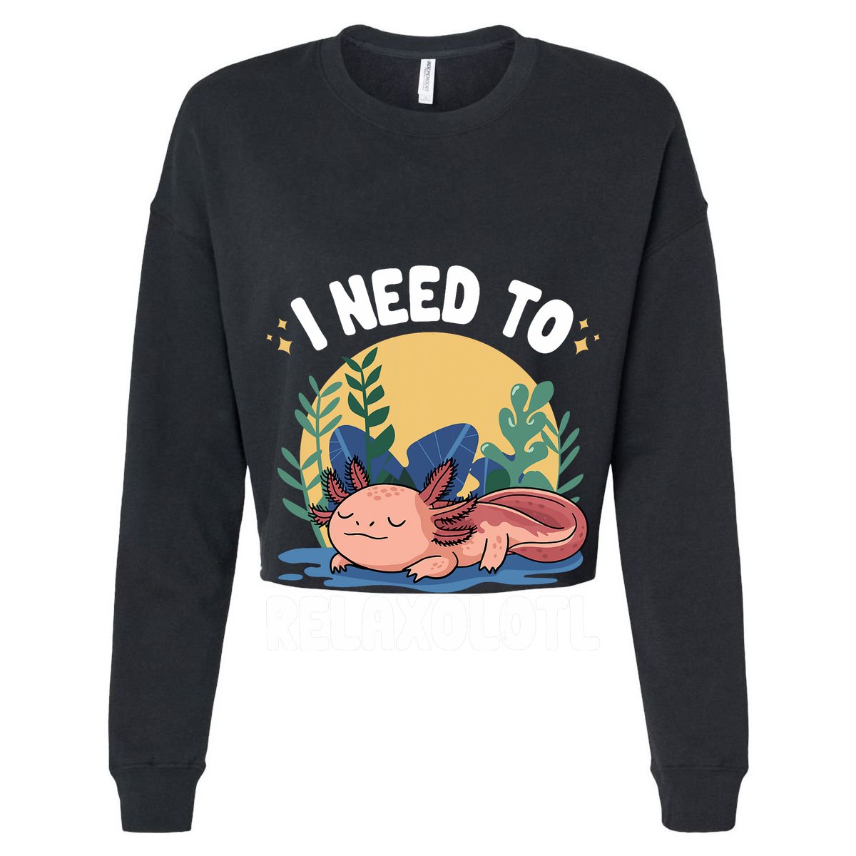 Axolotl Sleeping Pajamas I Need To Relaxalotl  Toddler T-Shirt