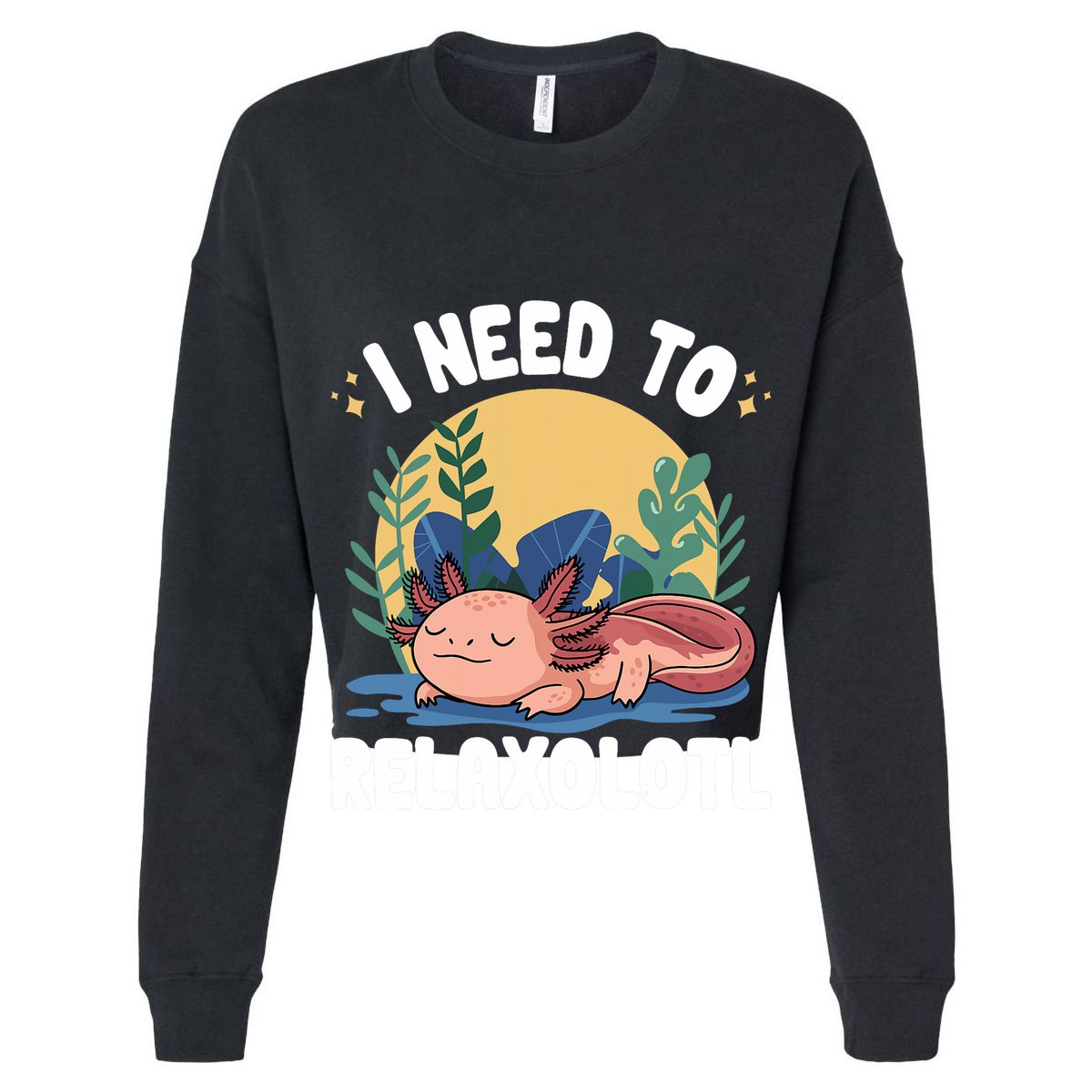 Axolotl Sleeping Pajamas I Need To Relaxalotl  Toddler T-Shirt