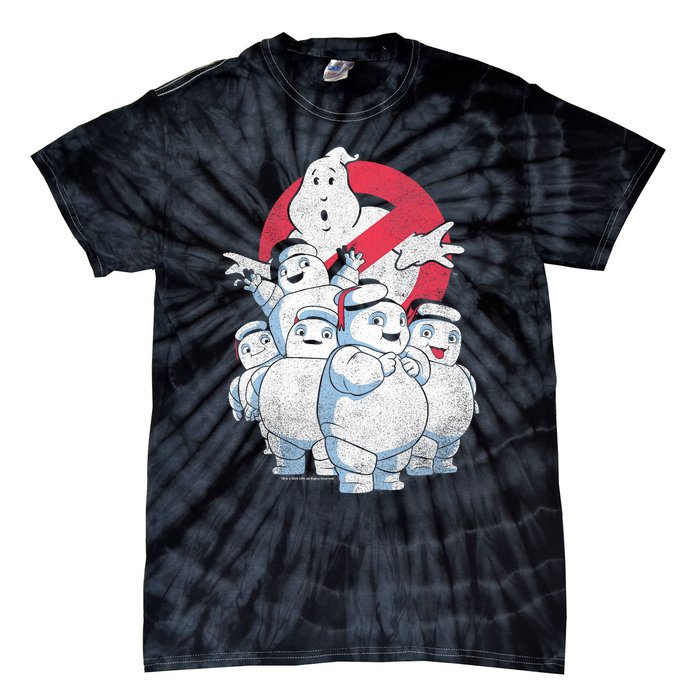 Afterlife Stay Puft Marshmallow Vintage Tie-Dye T-Shirt