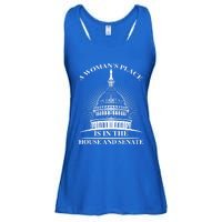 A S Place Is In The House And Senate Funny Gift Ladies Essential Flowy Tank