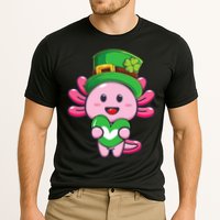 Axolotl Saint Patricks Day Axolotl St Patrick Performance Shirt