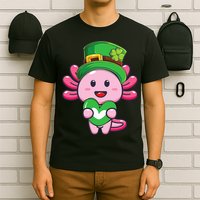 Axolotl Saint Patricks Day Axolotl St Patrick T-Shirt