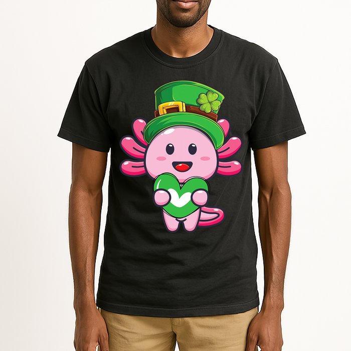 Axolotl Saint Patricks Day Axolotl St Patrick Tall T-Shirt