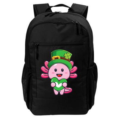 Axolotl Saint Patricks Day Axolotl St Patrick Backpack