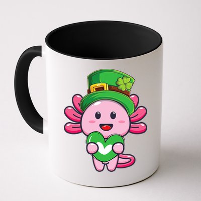 Axolotl Saint Patricks Day Axolotl St Patrick Mug
