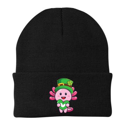 Axolotl Saint Patricks Day Axolotl St Patrick Beanie