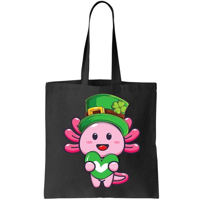 Axolotl Saint Patricks Day Axolotl St Patrick Bag