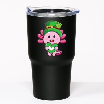 Axolotl Saint Patricks Day Axolotl St Patrick Tumbler