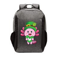 Axolotl Saint Patricks Day Axolotl St Patrick Vector Backpack