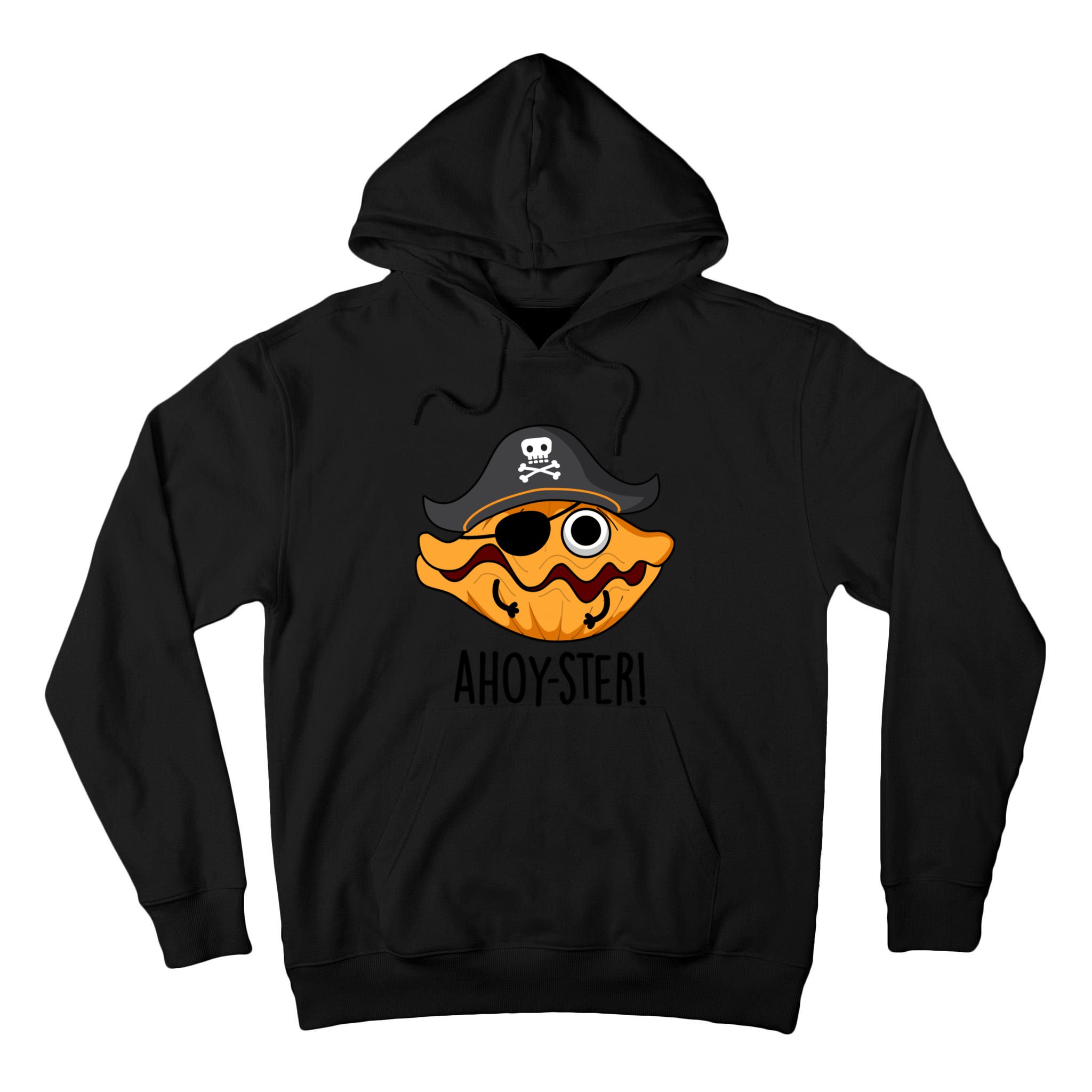 Ahoy Ster Pirate Funny Oyster Puns Tall Hoodie